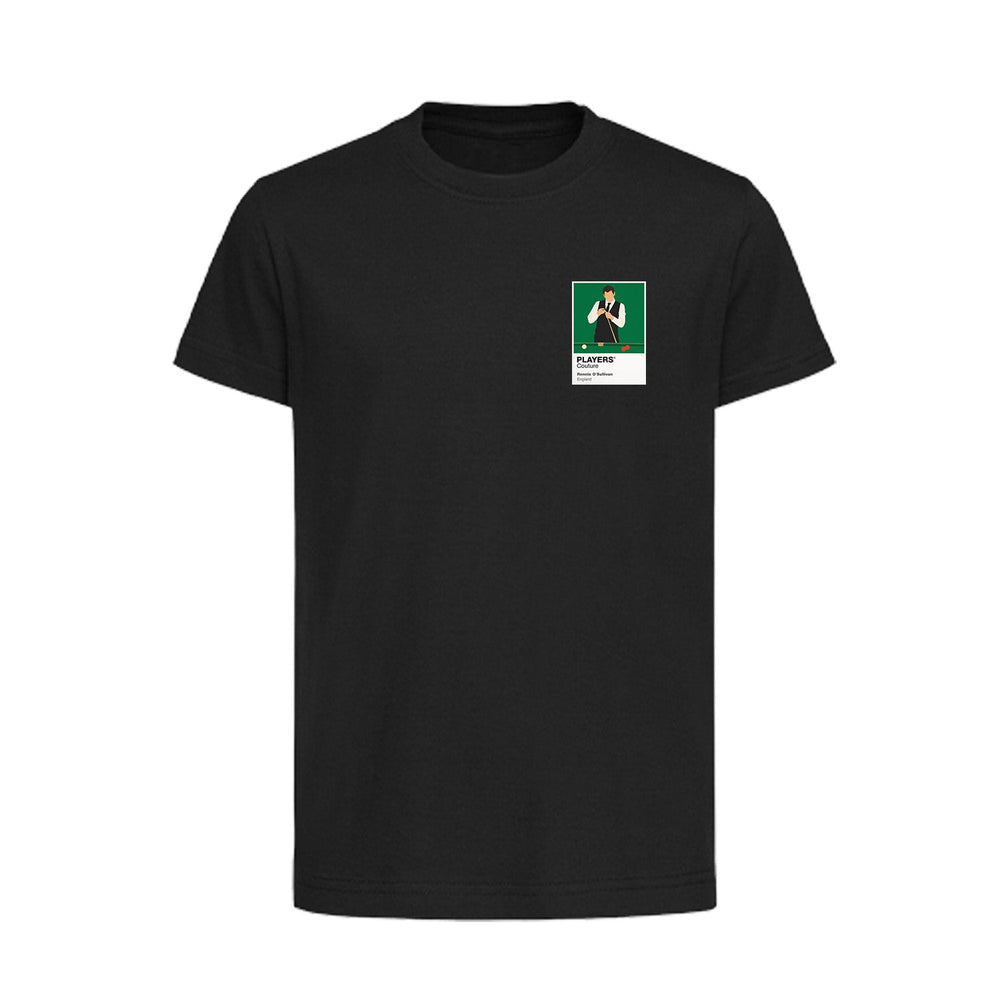 Ronnie O'Sullivan Snooker Icon Frame Kids T-Shirt - Black