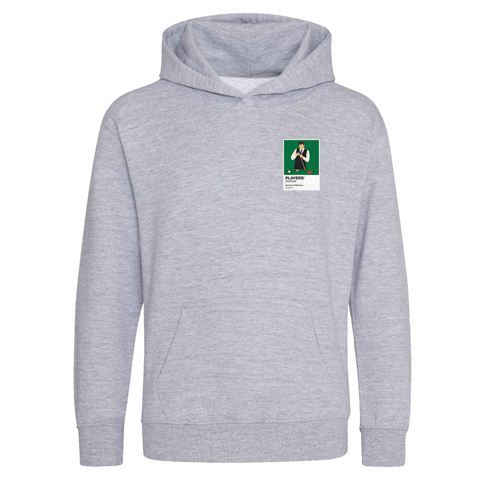 Ronnie O'Sullivan Snooker Icon Frame Kids Hoodie - Grey