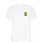 Ronnie Whelan World Cup t-shirt – white men's t-shirt featuring the Ronnie Whelan World Cup Players Couture logo