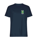 Ronnie Whelan World Cup t-shirt – navy men's t-shirt featuring the Ronnie Whelan World Cup Players Couture logo