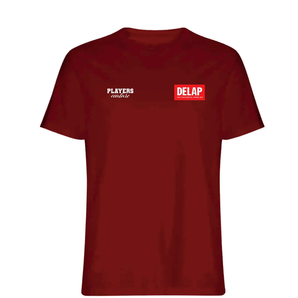 Rory Delap Logo Players Couture Mens T-Shirt - Red / S | Barnsley, Burton, Carlisle, Derby County, Fashion Collection, Football, Ireland, Men's, Southampton, Stoke City, T-Shirts, Volume 1