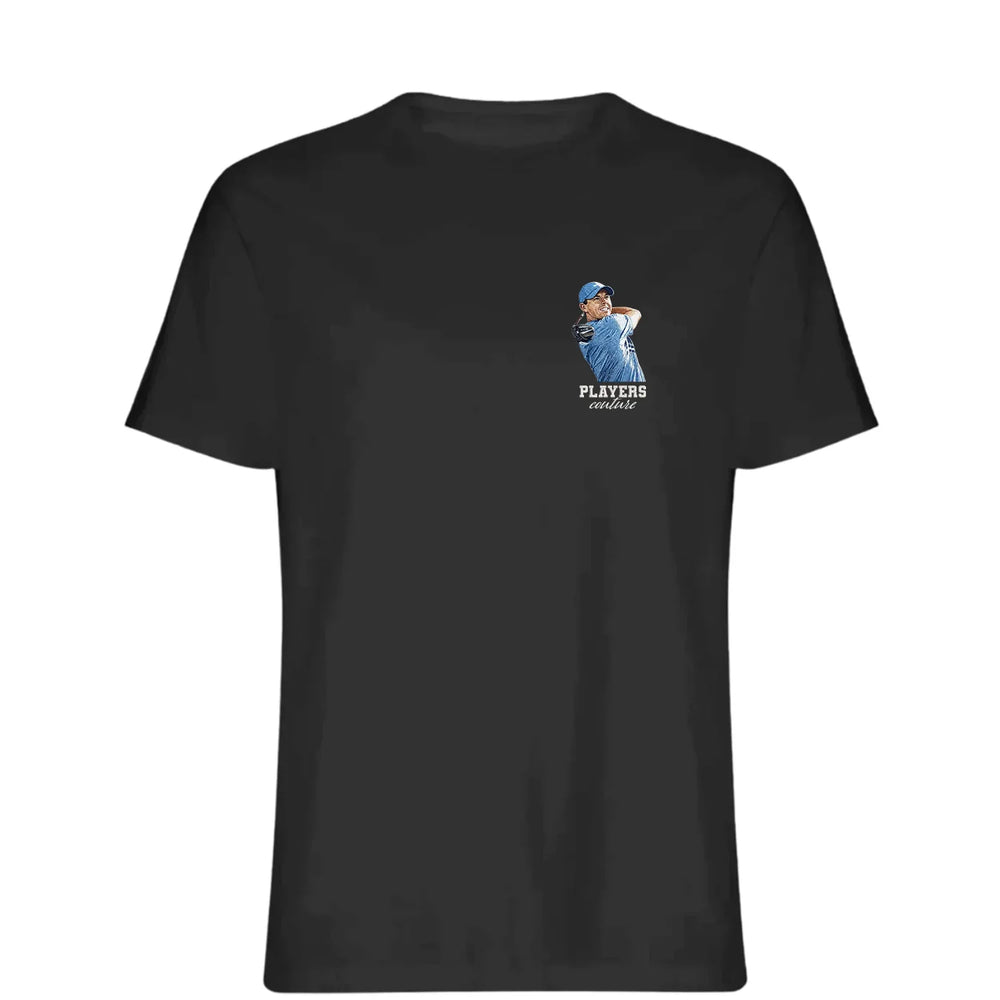 Rory McIlroy Swing t-shirt – white men's t-shirt featuring the Rory McIlroy Swing Players Couture logo