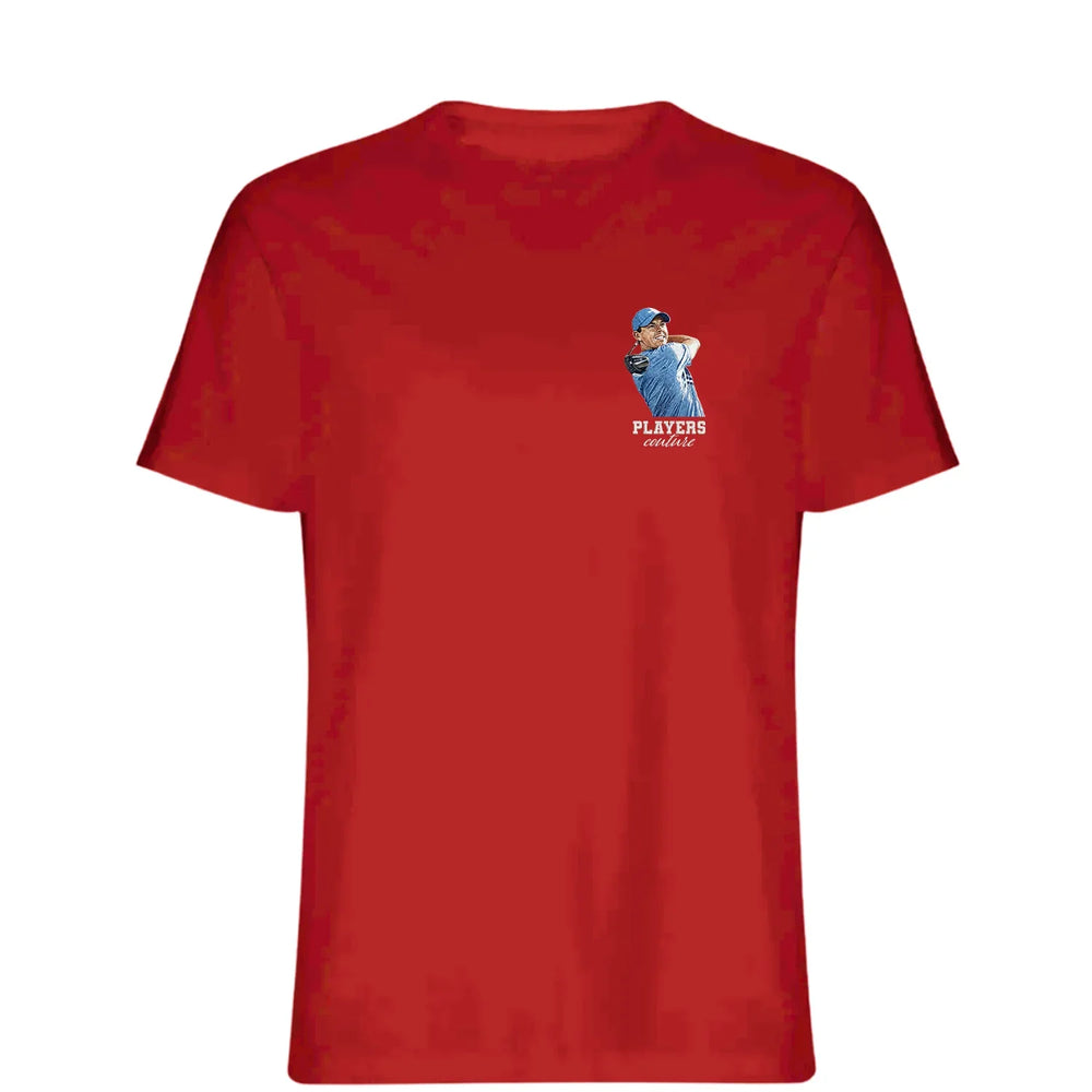Rory McIlroy Swing t-shirt – white men's t-shirt featuring the Rory McIlroy Swing Players Couture logo