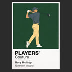 Rory McIlroy Golf Icon Frame Men's Polo Shirt