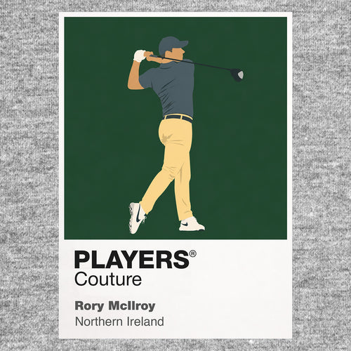 Rory McIlroy Golf Icon Frame - Icon Design