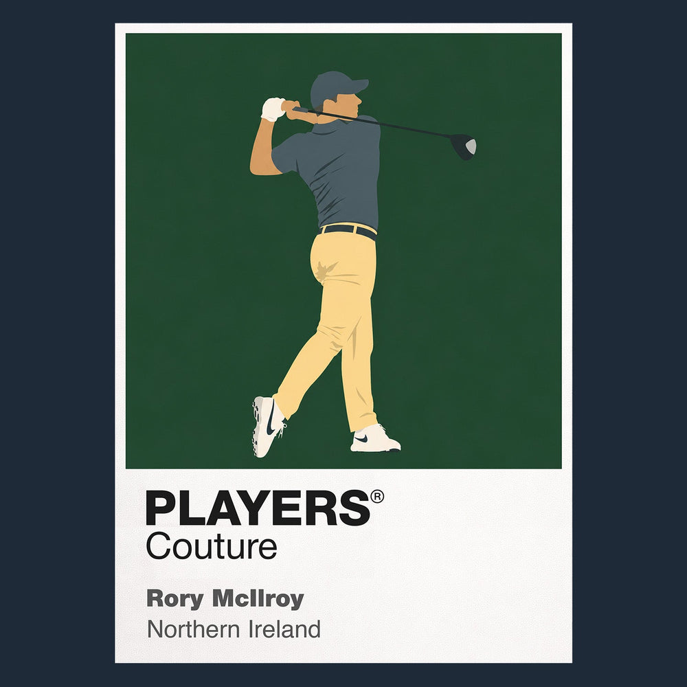 Rory McIlroy Golf Icon Frame Men's Polo Shirt