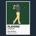 Rory McIlroy Golf Icon Frame Men's Polo Shirt