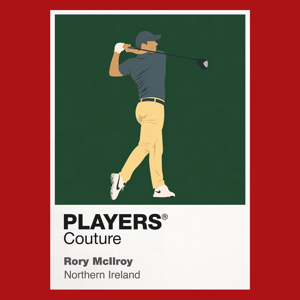 Rory McIlroy Golf Icon Frame Men's Polo Shirt