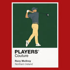 Rory McIlroy Golf Icon Frame Men's Polo Shirt