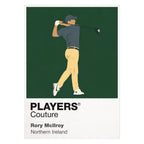 Rory McIlroy Golf Icon Frame Men's Polo Shirt