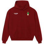 Rory McIlroy hoodie – red men's hoodie featuring the Rory McIlroy Players Couture logo