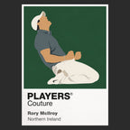 Rory McIlroy 2 Golf Icon Frame Men's Polo Shirt