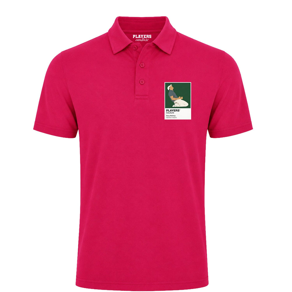 Rory McIlroy 2 Golf Icon Frame Men's Polo Shirt