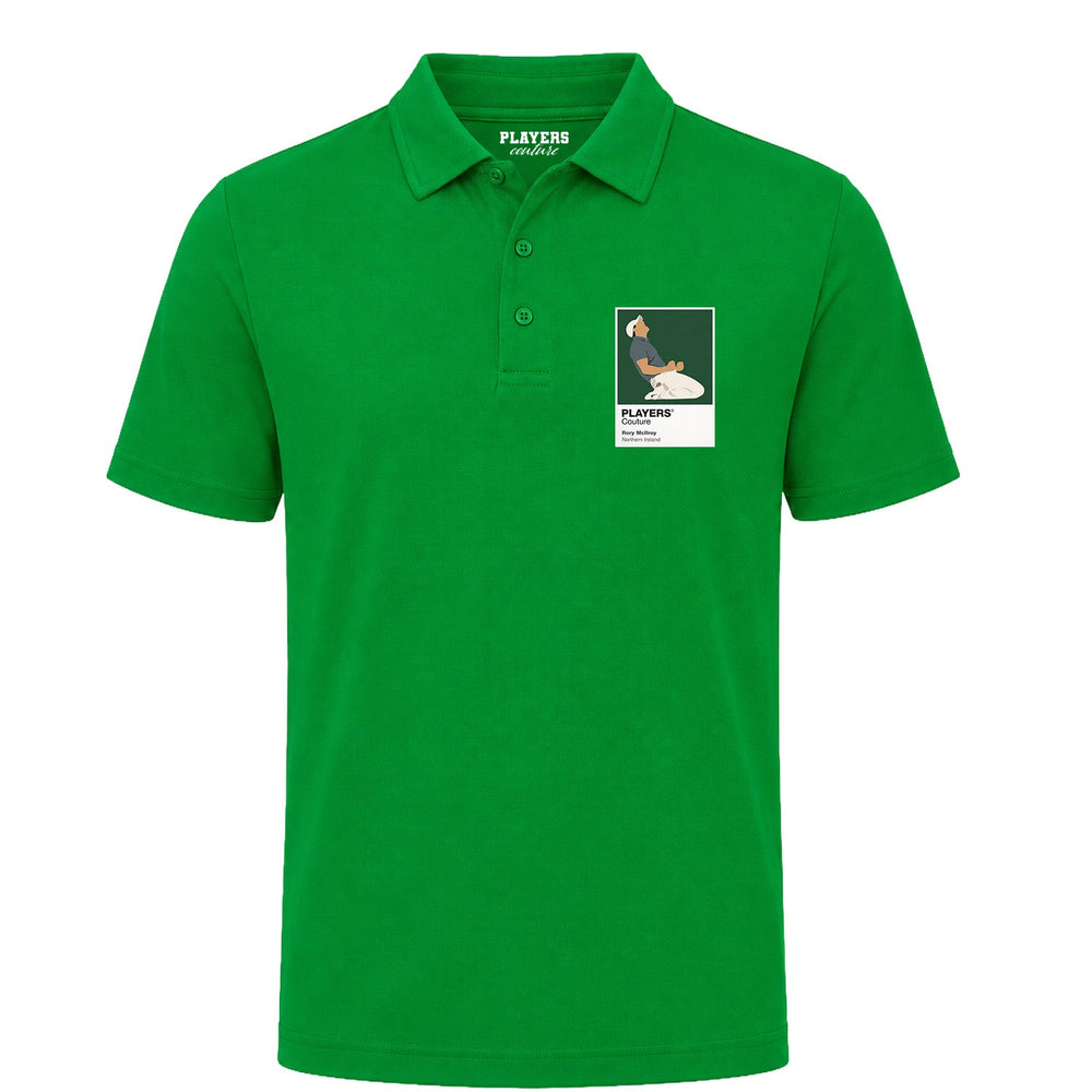 Rory McIlroy 2 Golf Icon Frame Men's Polo Shirt