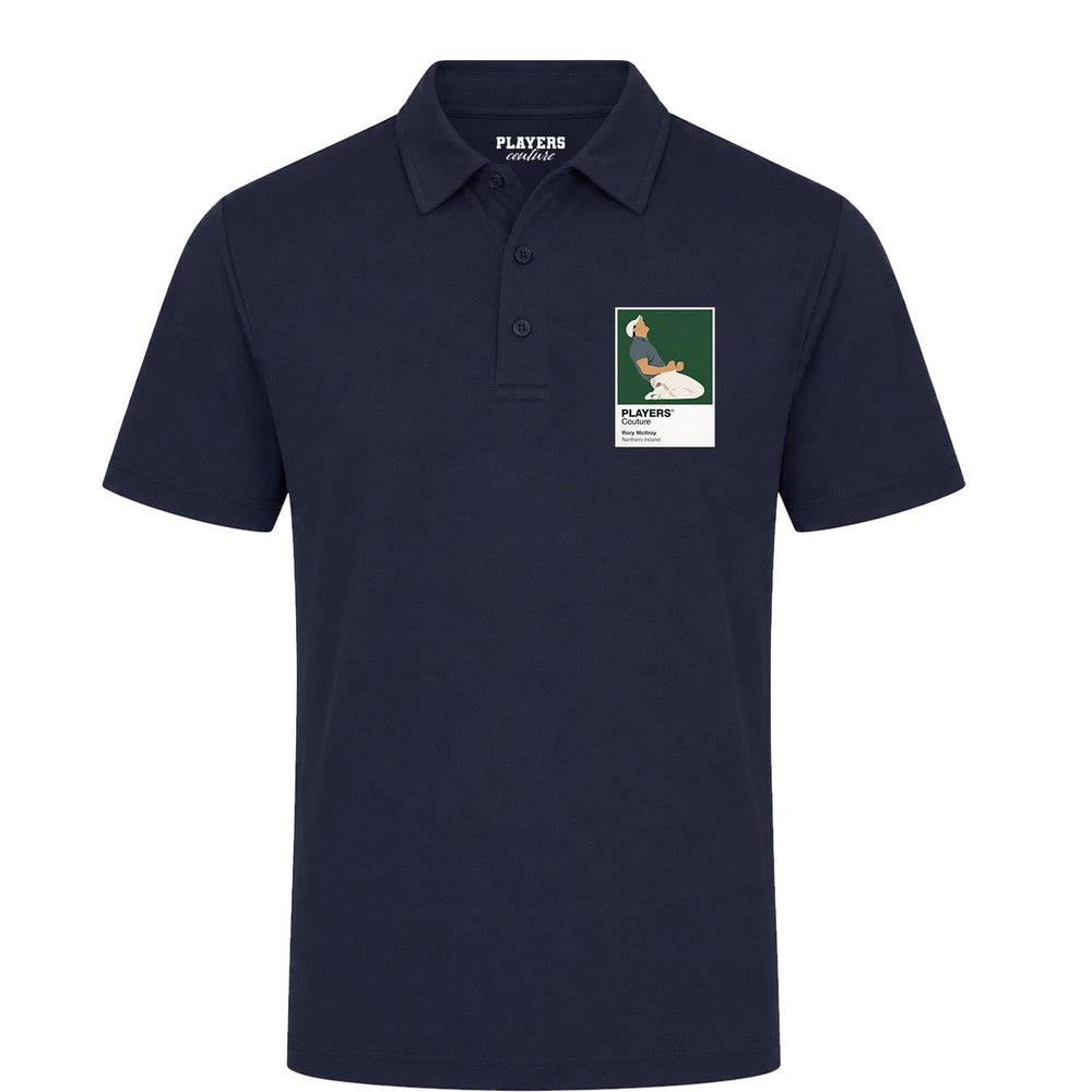 Rory McIlroy 2 Golf Icon Frame Men's Polo Shirt