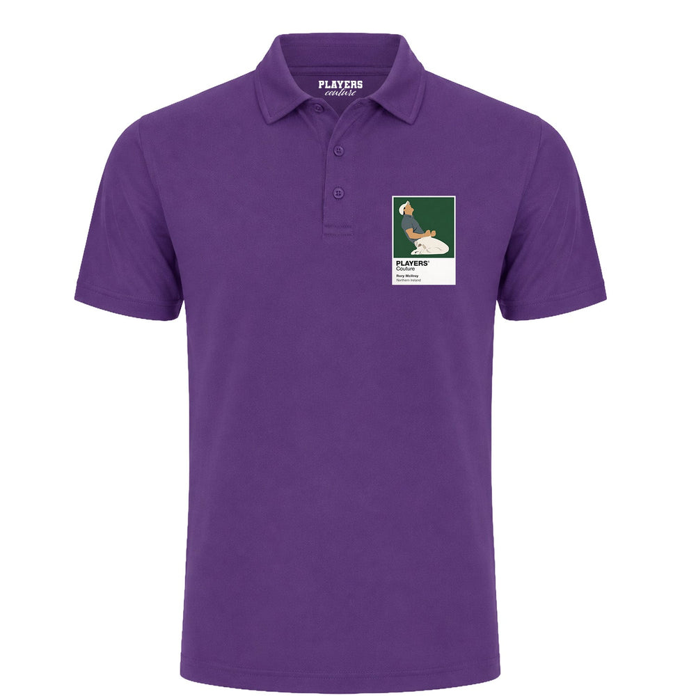 Rory McIlroy 2 Golf Icon Frame Men's Polo Shirt