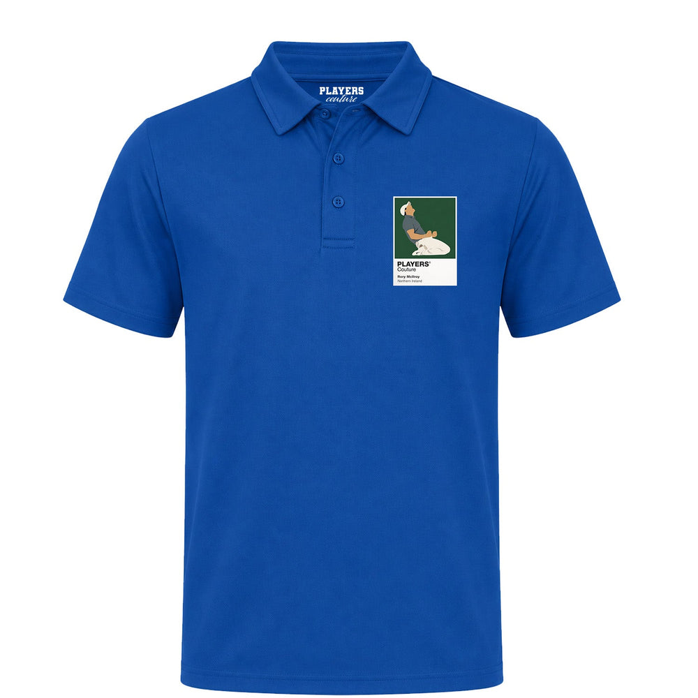 Rory McIlroy 2 Golf Icon Frame Men's Polo Shirt