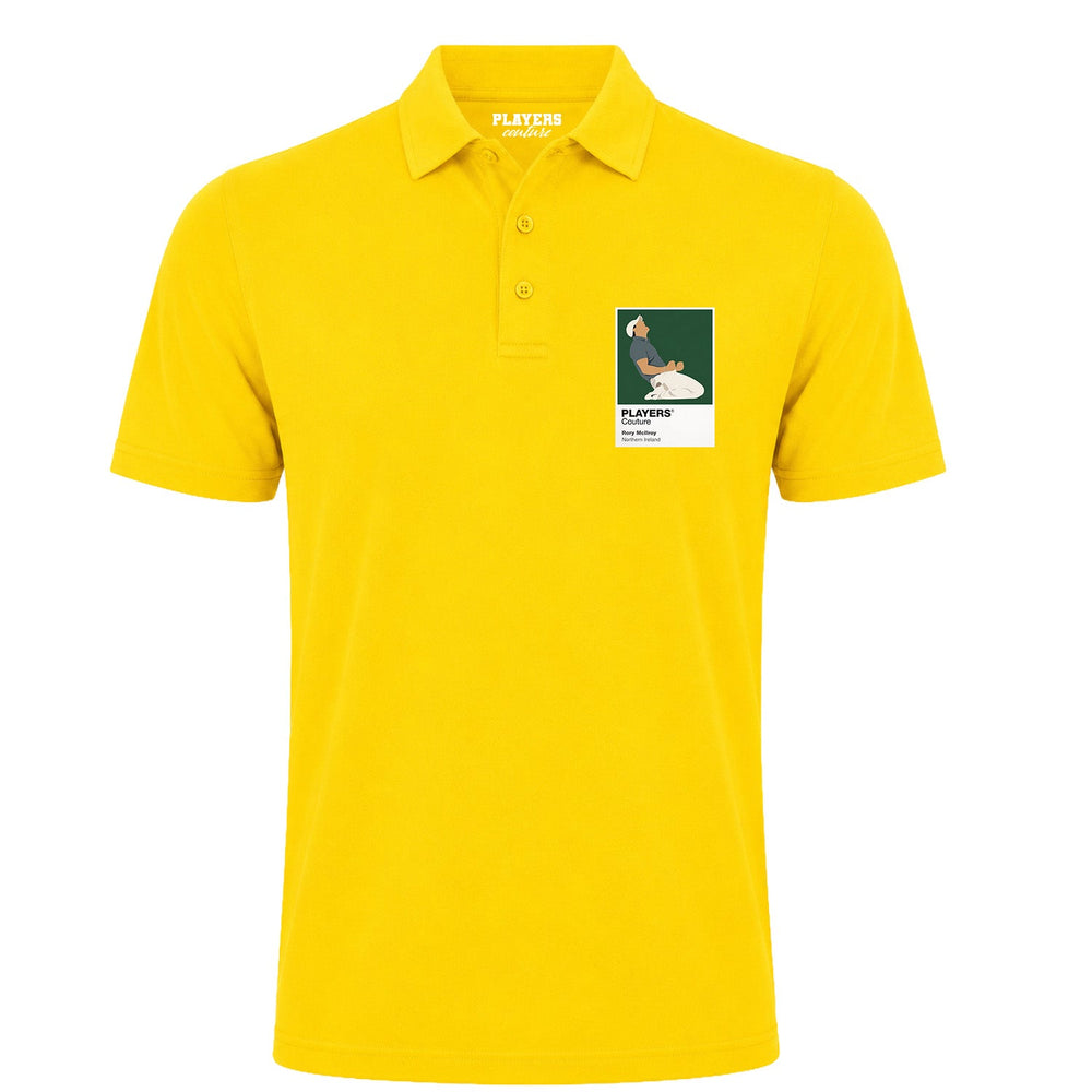 Rory McIlroy 2 Golf Icon Frame Men's Polo Shirt