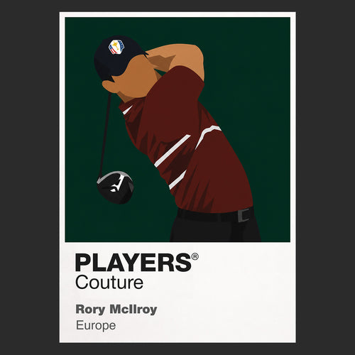 Rory McIlroy Ryder Cup Golf Icon Frame - Icon Design