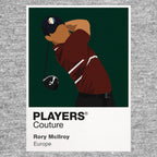 Rory McIlroy Ryder Cup Golf Icon Frame Men's Polo Shirt