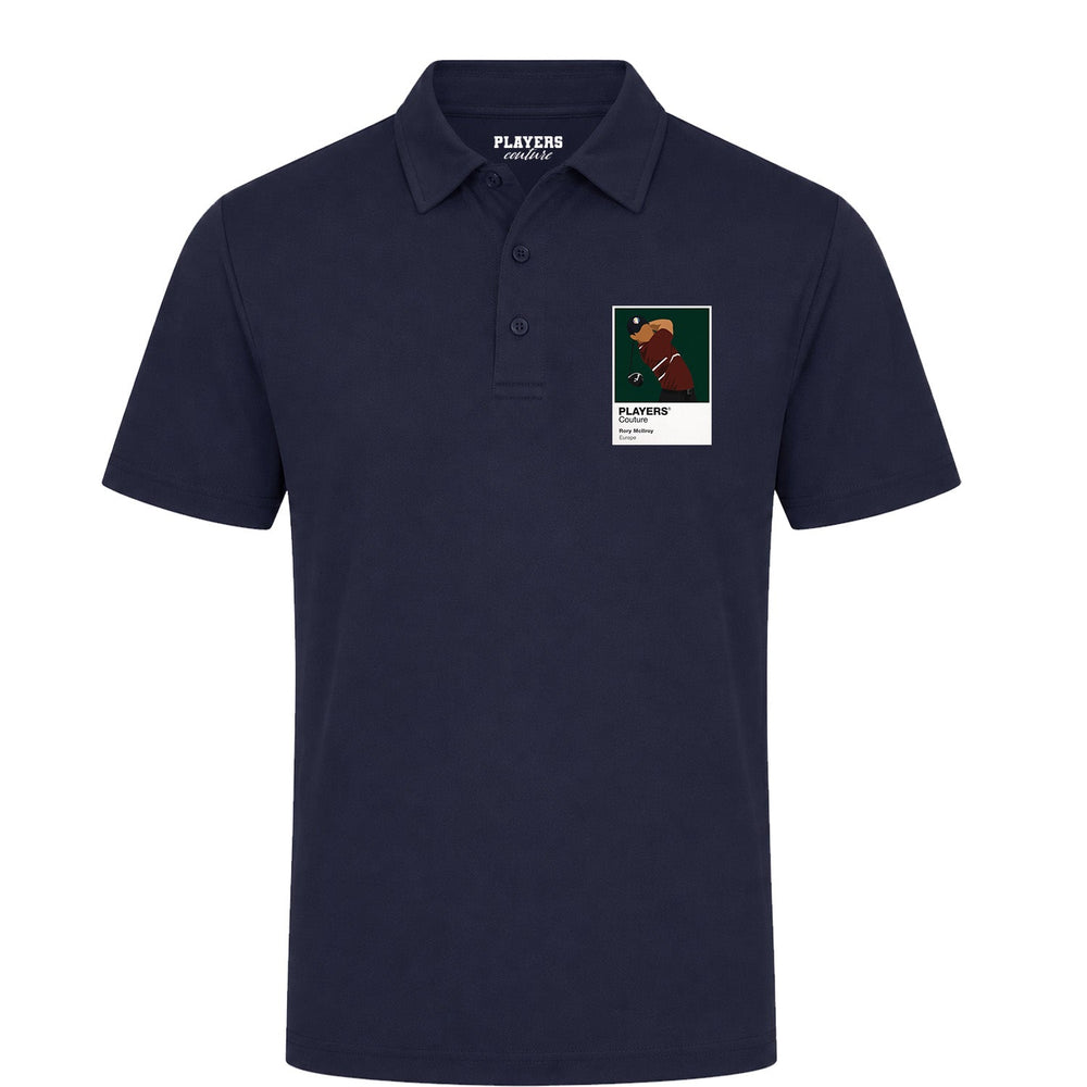 Rory McIlroy Ryder Cup Golf Icon Frame Men's Polo Shirt