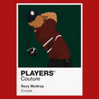 Rory McIlroy Ryder Cup Golf Icon Frame Men's Hoodie