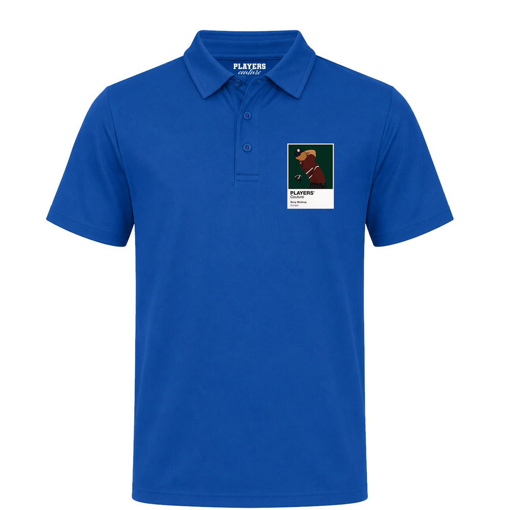 Rory McIlroy Ryder Cup Golf Icon Frame Men's Polo Shirt