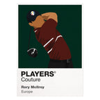 Rory McIlroy Ryder Cup Golf Icon Frame Men's Hoodie
