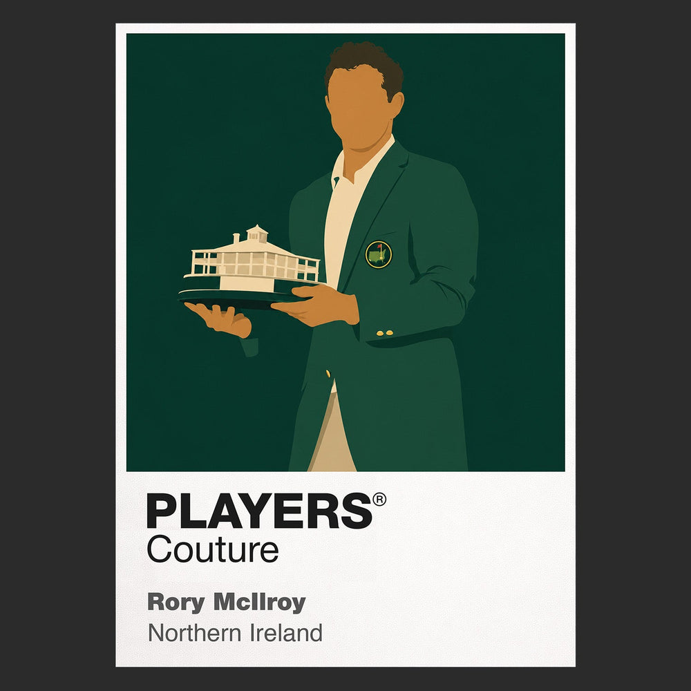 Rory McIlroy Masters Golf Icon Frame Men's Polo Shirt