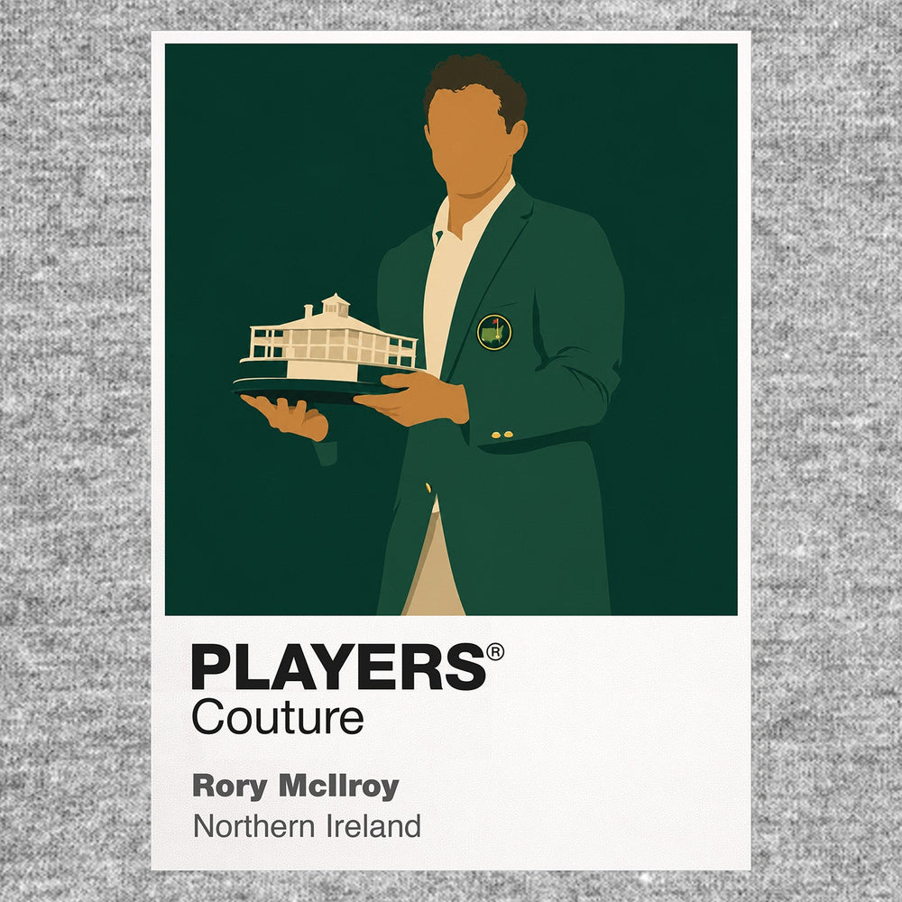 Rory McIlroy Masters Golf Icon Frame Men's Polo Shirt