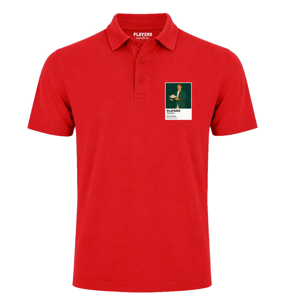 Rory McIlroy Masters Golf Icon Frame Men's Polo Shirt