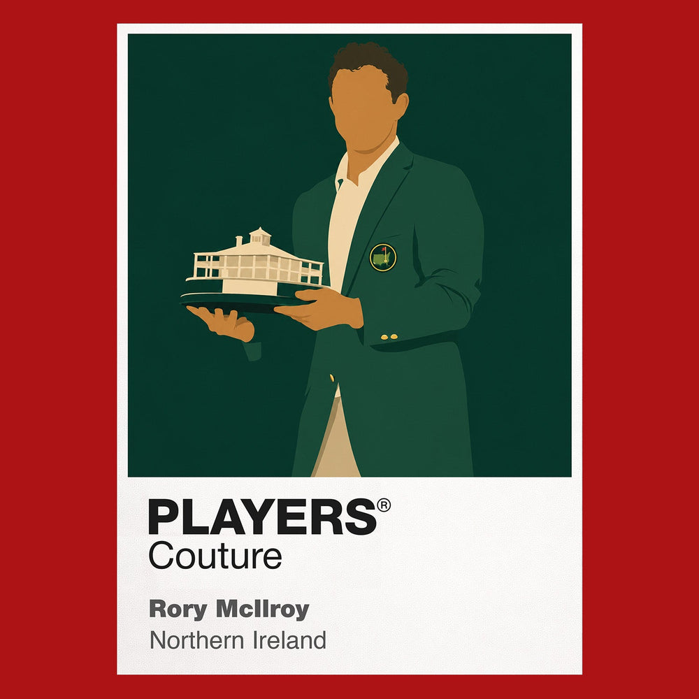 Rory McIlroy Masters Golf Icon Frame Men's Polo Shirt