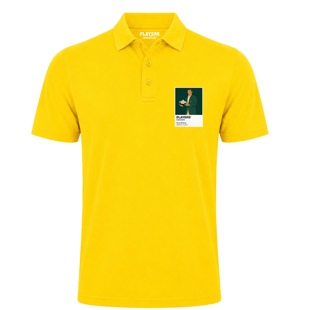 Rory McIlroy Masters Golf Icon Frame Men's Polo Shirt