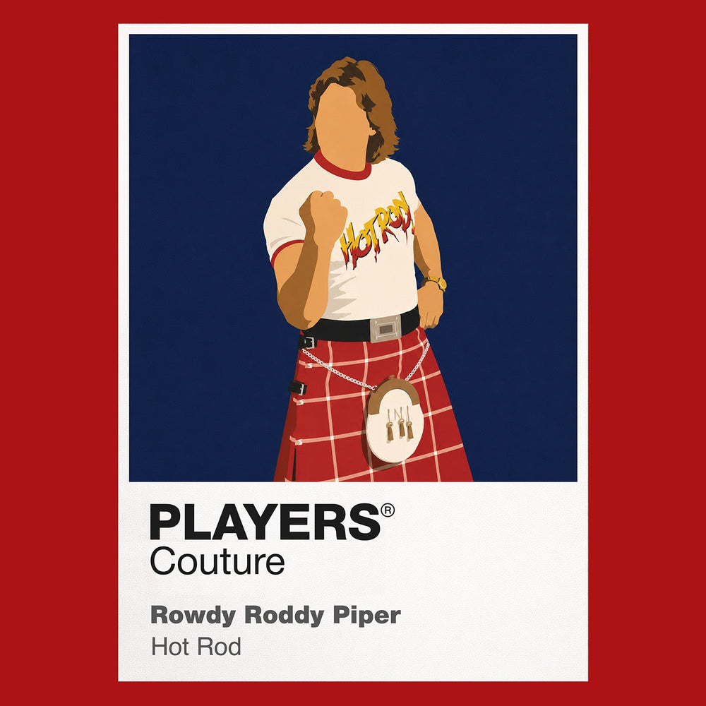 Rowdy Roddy Piper Wrestling Icon Frame Men's Hoodie