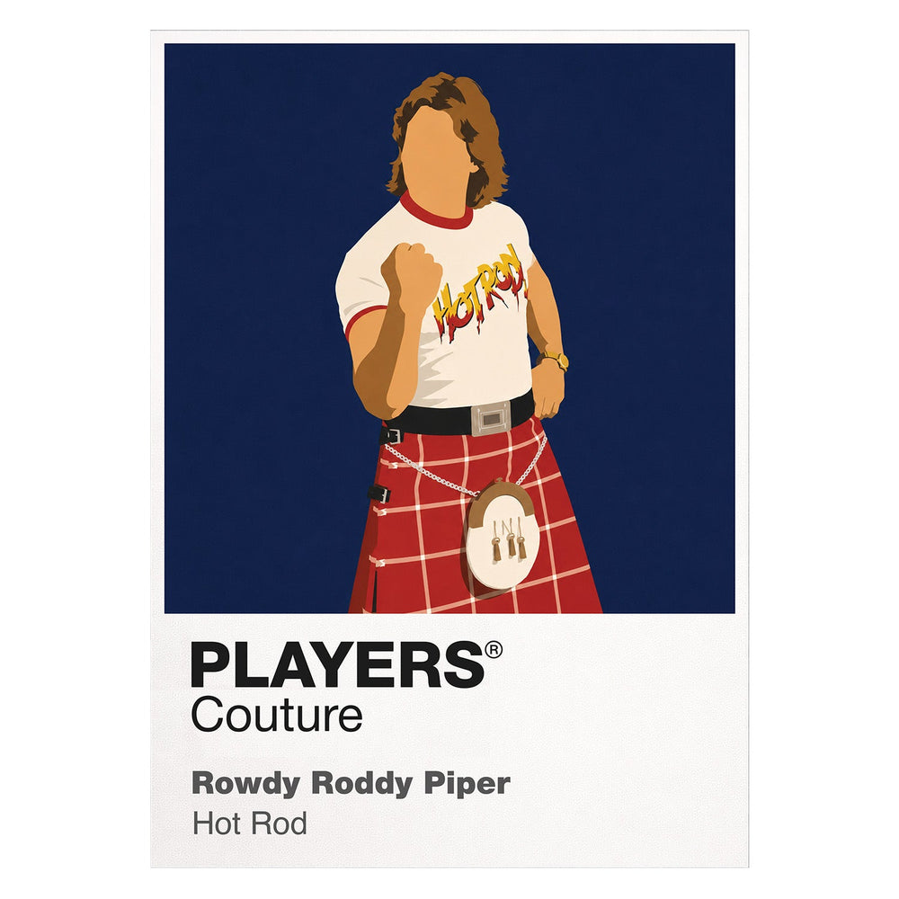 Rowdy Roddy Piper Wrestling Icon Frame Men's T-Shirt