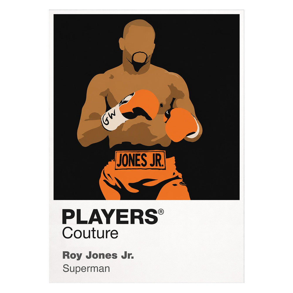 Roy Jones Jr Boxing Icon Frame - Icon Design