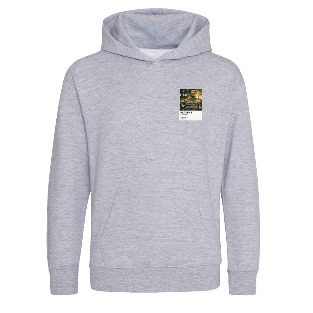 Roy Keane Ireland Atlas Frame White kids hoodie by Players Couture