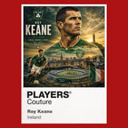 Roy Keane Ireland Atlas Frame artwork by Players Couture