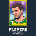Roy Keane World Cup Sticker Kids T-Shirt – roy keane navy Players Couture design