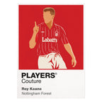 Roy Keane Nottingham Forest Icon Frame — White