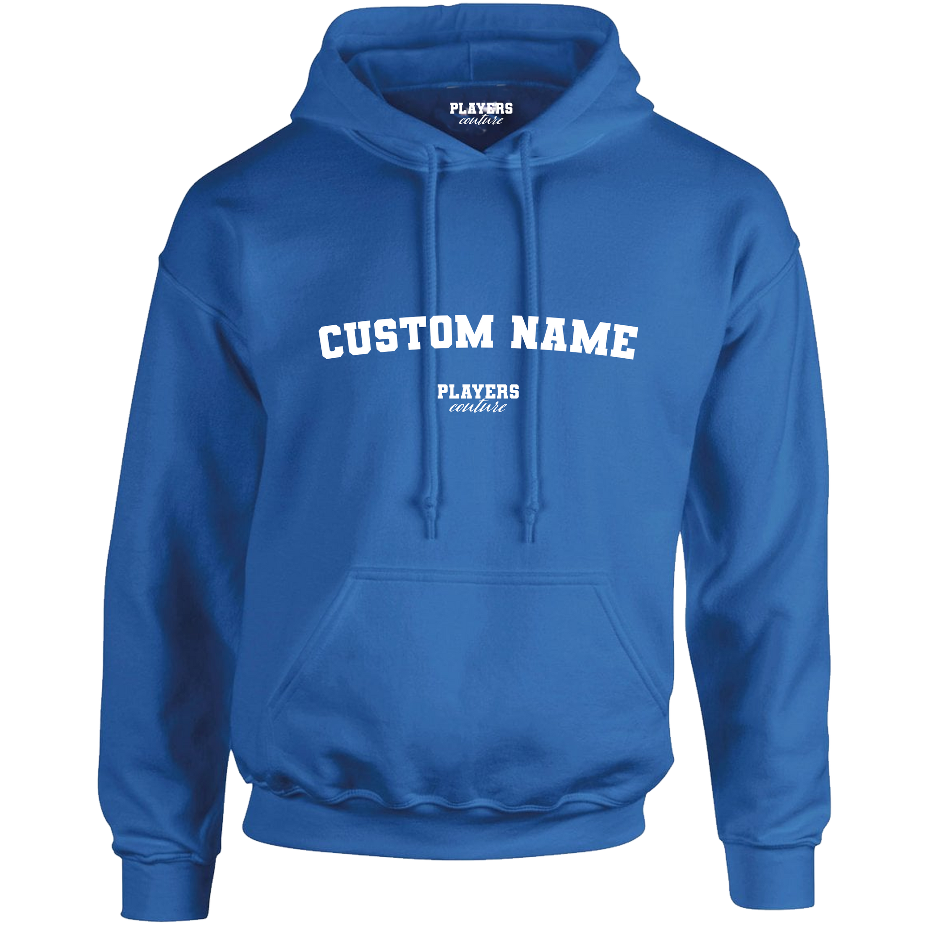Blue Custom Great Value Players Couture Men's Basic Hoodie Blue
