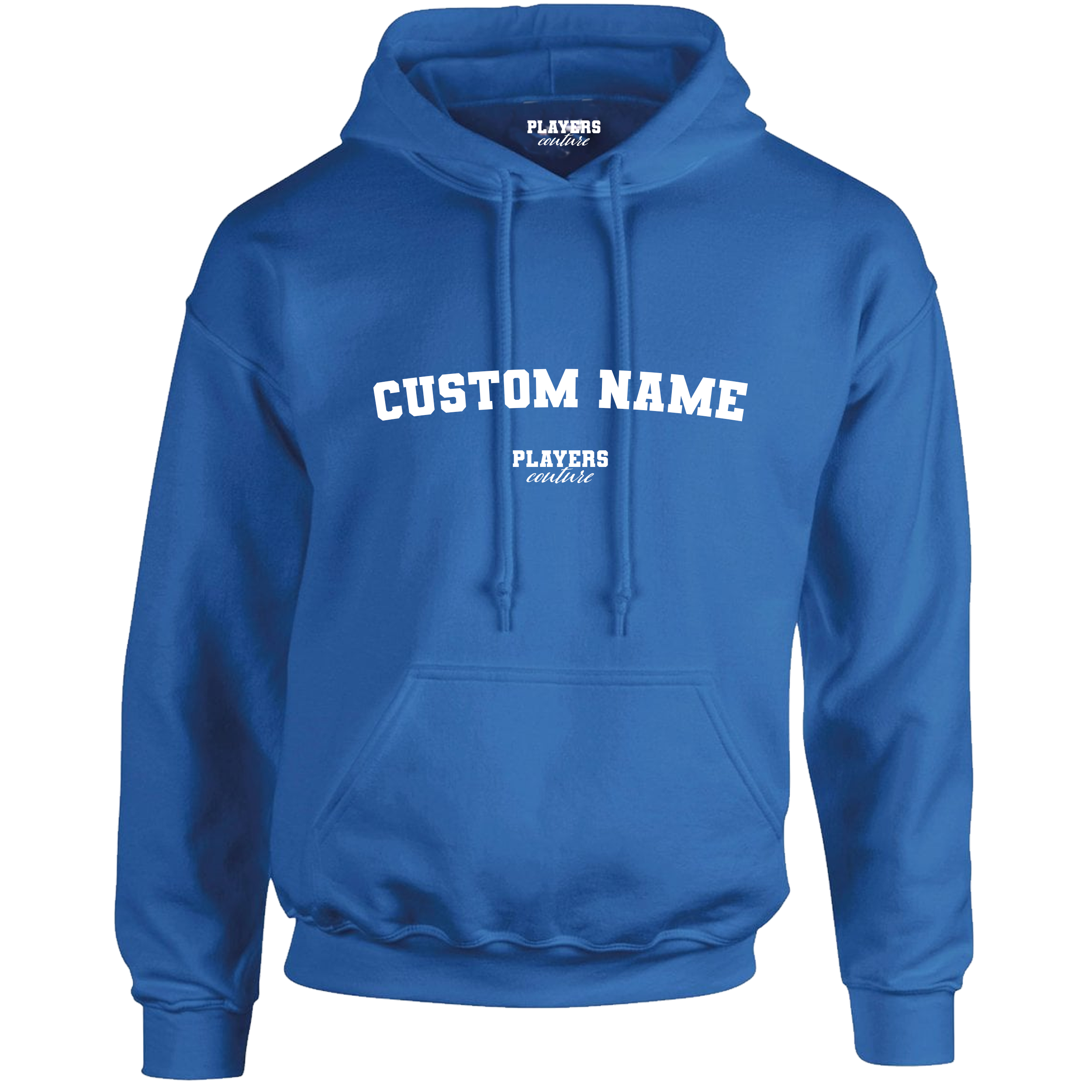 Blue Custom Great Value Players Couture Men's Basic Hoodie