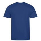 Essentials Collection t-shirt – blue men's t-shirt with white Essentials Collection letters and Players Couture logo on the
