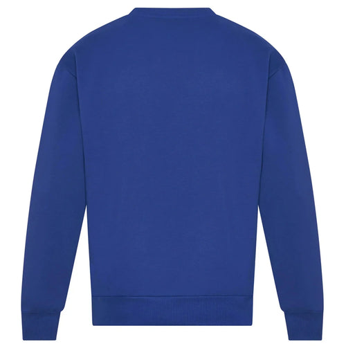 Essentials Collection hoodie – blue men's hoodie with white Essentials Collection letters and Players Couture logo on the