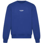 Essentials Collection hoodie – blue men's hoodie with white Essentials Collection letters and Players Couture logo on the