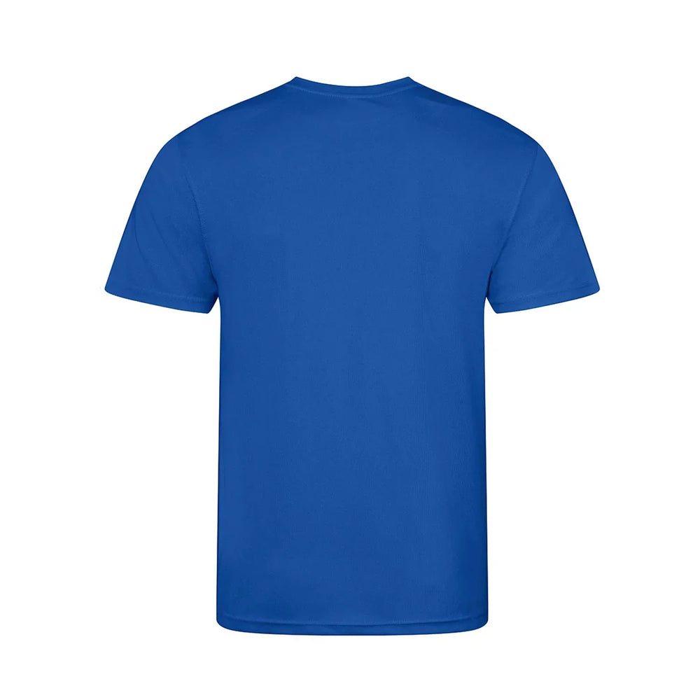 Essentials Collection t-shirt – blue kids' t-shirt with white Essentials Collection letters and Players Couture logo on the