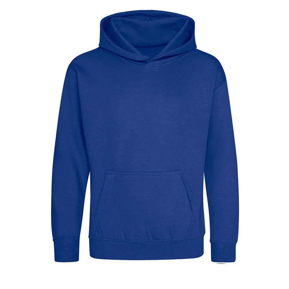 Custom Upload Your Own hoodie – blue kids' hoodie featuring the Custom Upload Your Own Players Couture logo
