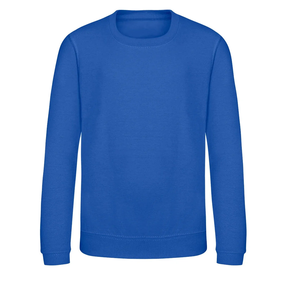 Custom Upload Your hoodie – blue kids' hoodie featuring the Custom Upload Your Players Couture logo