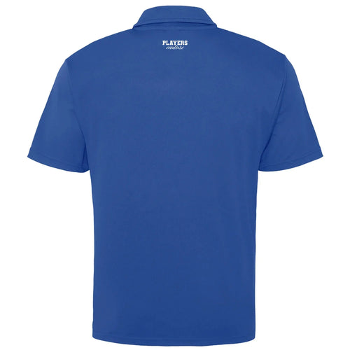 Essentials Collection Men's Cool Active Royal Blue Polo Shirt - Icon Design (View 2)