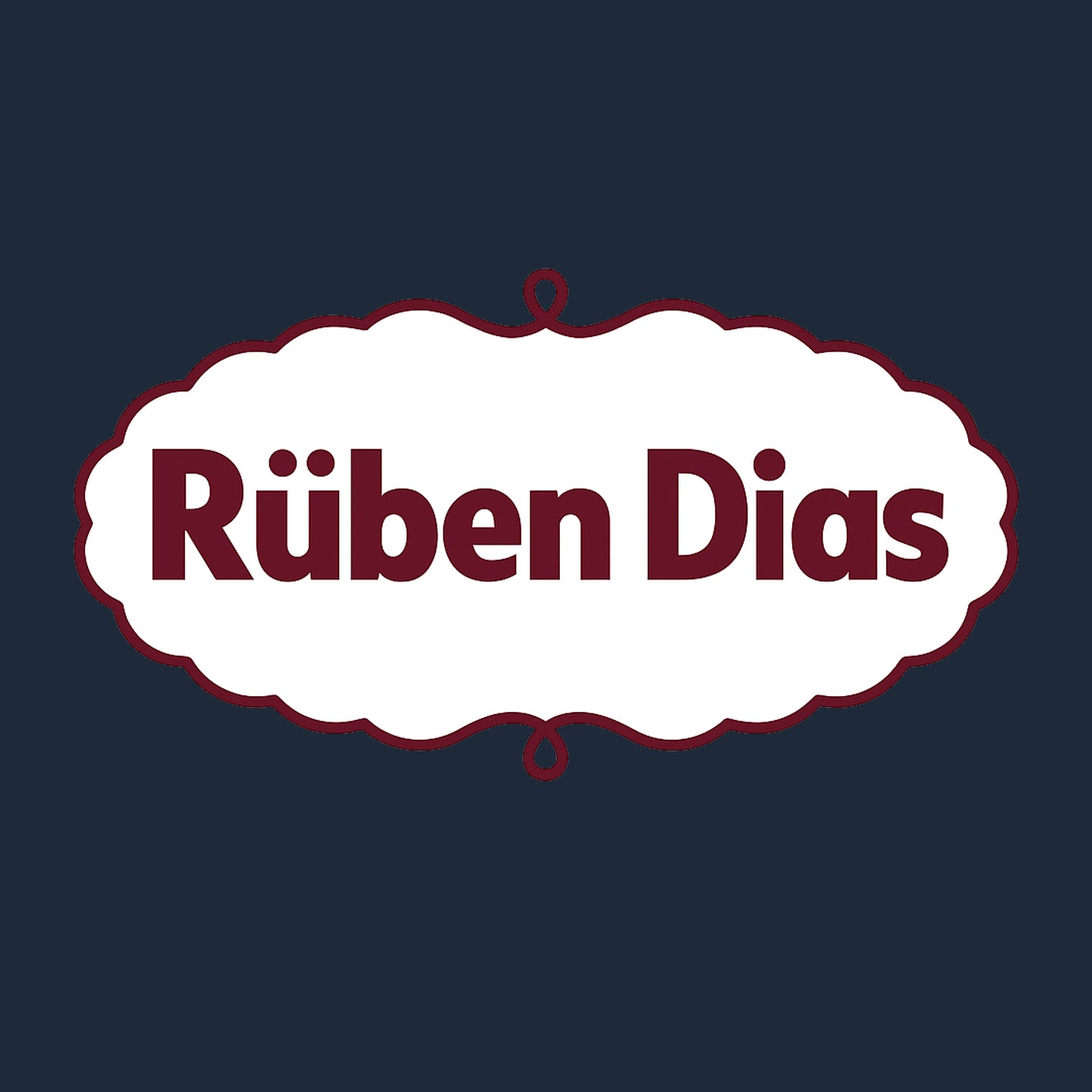 Ruben Dias Logo Players Couture Men's Casual Hoodie